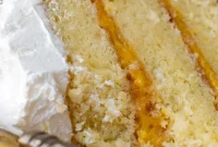 Luscious Gluten-Free Coconut Lemon Curd Cake