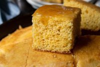 Golden, Seriously Fluffy, Moist Gluten-Free Cornbread