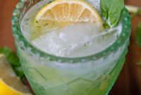 Vibrant Basil Gin Smash