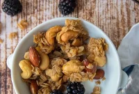 Maple-Sweetened Gluten-Free Granola Clusters