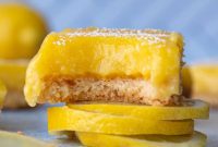 Sunshine Lemon Bars: A Gluten-Free Shortbread Delight