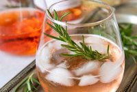 Simple and Delicious Rose Spritzer
