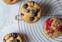 Quick Fluffy Gluten Free Oat Flour Muffins