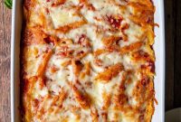 Divine Creamy Meatless Baked Ziti Effortless Perfection