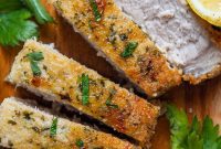 Crispy Almond-Crusted Baked Pork Chops