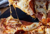 Easy No Knead Crispy Doughy Gluten-Free Pizza Crust