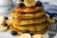 Naturally Gluten Free Banana Buckwheat Pancakes