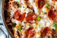 Quick Skillet Supreme Pizza Pasta