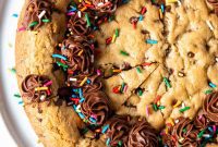 Perfectly Soft and Chewy Gluten Free Cookie Cake