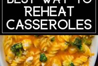 Unlock the Secret to Perfectly Reheated Oven Casseroles