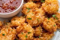 Golden Coconut Shrimp Crunch: Gluten-Free, Baked or Air-Fried