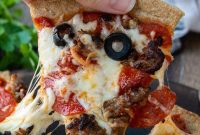 30 Minute Thick Crispy Almond Flour Pizza Base