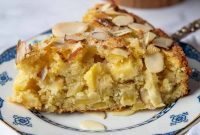Velvety Almond Apple Cake Gluten Free