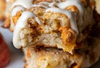 Fluffy Gluten-Free Apple Scones with Luscious Butterscotch