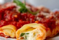 Effortless Gluten-Free Manicotti with Delicate Crepe Shells