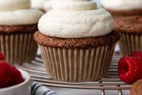 Gluten-Free Fluffy Chocolate Almond Flour Cupcakes