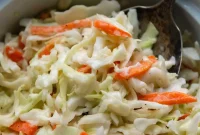 Effortless 5-Minute Creamy Gluten-Free Coleslaw