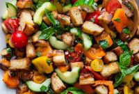 Vibrant & Flavorful Gluten-Free Panzanella Salad