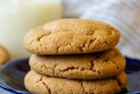 Generous Soft Chewy Oat Flour Peanut Butter Cookies