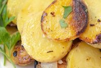 Grilled Parmesan Potato and Onion Foil Packs
