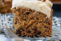 Heavenly Moist & Fluffy Carrot Cake with Oat Flour