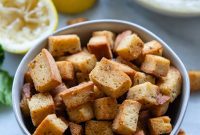 Crisp & Tangy Gluten-Free Croutons From Scratch