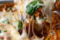One-Pan Spinach Ricotta Lasagna