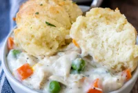 Comforting Gluten Free Chicken Biscuits