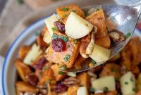 Harvest Sweet Potato and Apple Salad