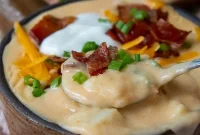 Hearty Instant Pot Loaded Baked Potato Soup