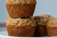 Wholesome Applesauce Oatmeal Muffins