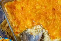 Creamy Cheesy Grits Bake