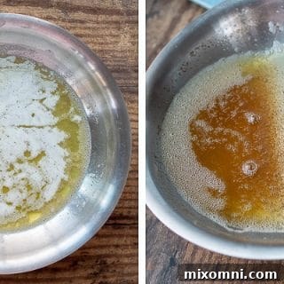 images showing how to make browned butter