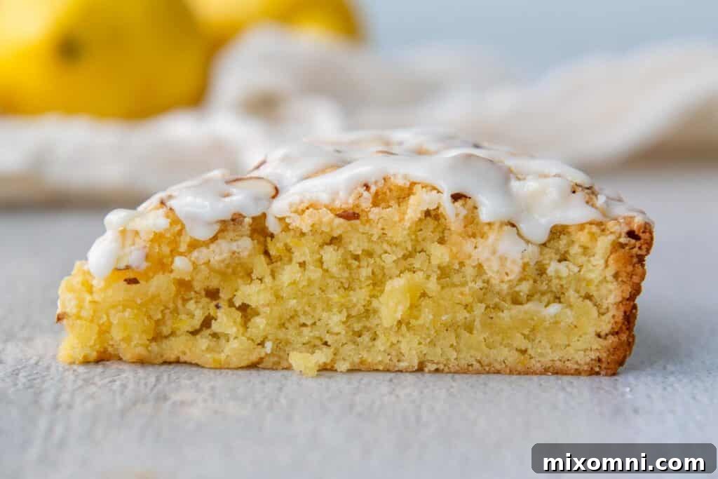 texture of cake with cornstarch.
