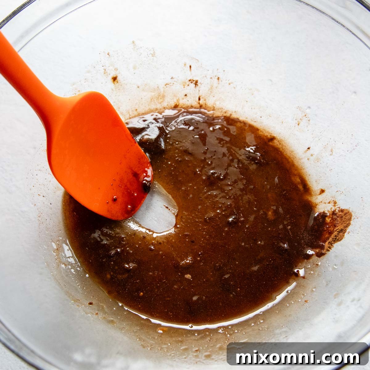 the wet ingredients to cover the oats.