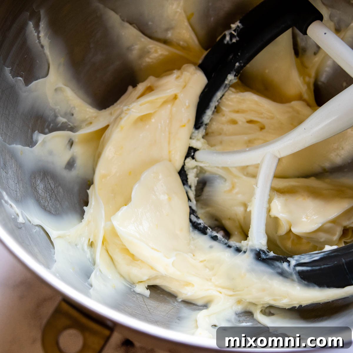cream cheese mixture for frosting.