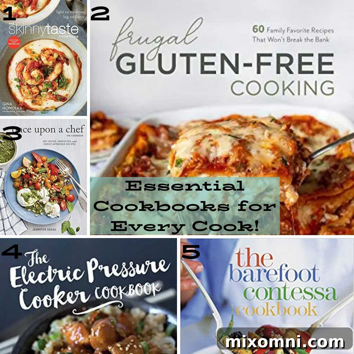 Collection of best cookbooks for gifting