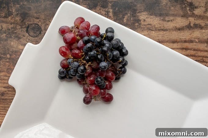 first step of how to make a charcuterie board - adding height