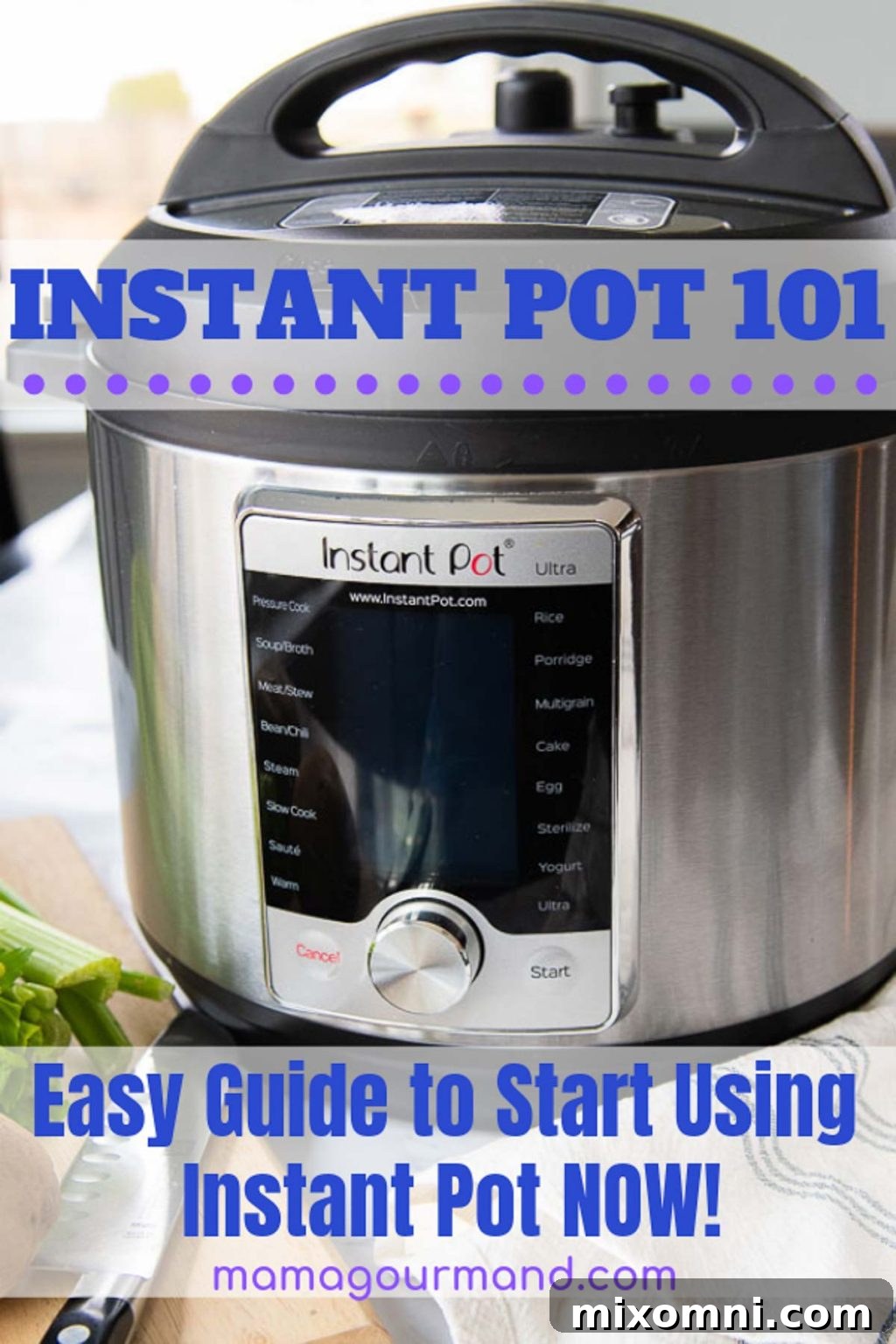 how to use an instant pot graphic