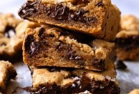 Irresistibly Gooey Gluten-Free Chocolate Chip Squares