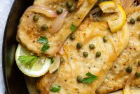 Gluten-Free Lemon Chicken Piccata Without Flour