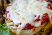 Crispy Sheet-Pan Cabbage Parmesan Bake